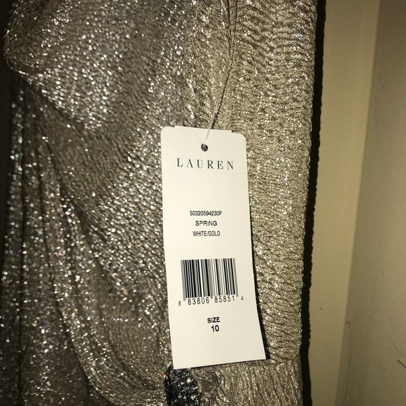 Beautiful gold Ralph Lauren evening gown! - Picture 4 of 4